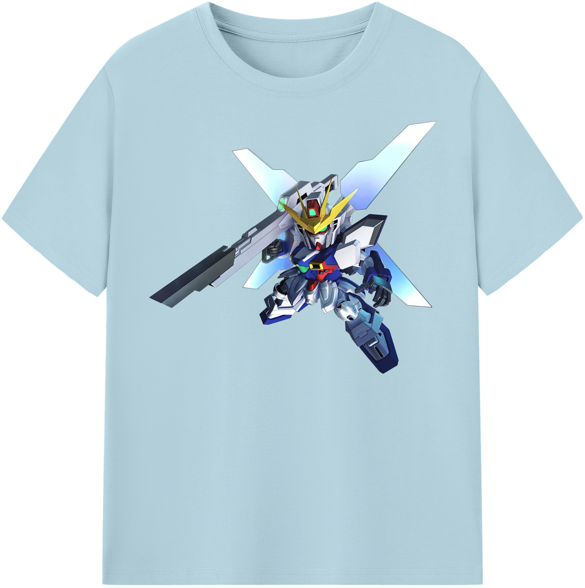 （画像用） 機動戦士ガンダム Mobile Suit Gundam 綿100％半袖Tシャツ（フロントプリント）